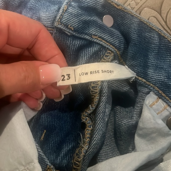 PacSun Denim Low Rise Short Size 23 - Picture 4 of 4